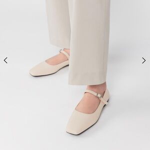 Vagabond Delia - Cream Mary Jane Flats